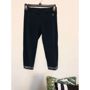 Black Cotton Leggings (Kids 18)